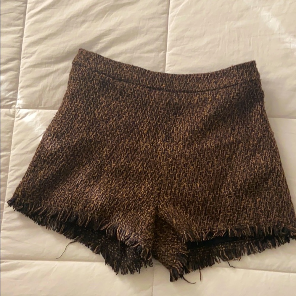 Free People tweed shorts